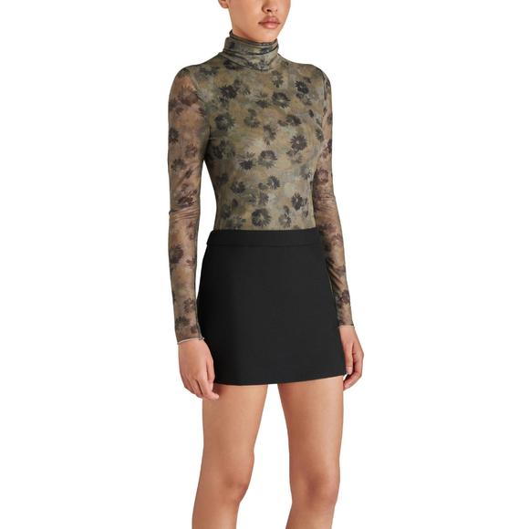 NEW STEVE MADDEN fiona top in dark green - Picture 3 of 3